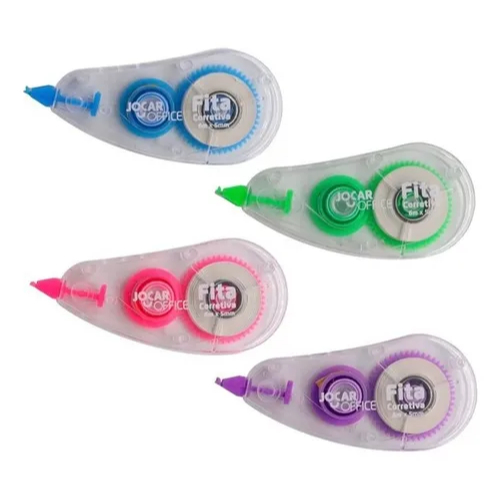 Corretivo em Fita 6mx5mm - Jocar-Office Escolar / Volta as Aulas em Oferta na Shopee