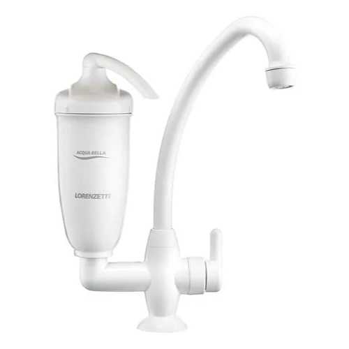 Torneira Com Filtro Lorenzetti Purificador Acqua Bella Cor Branco