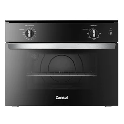 Forno de Embutir Elétrico 47 Litros Consul Preto com Timer e Função Gratinar - COB47BE
