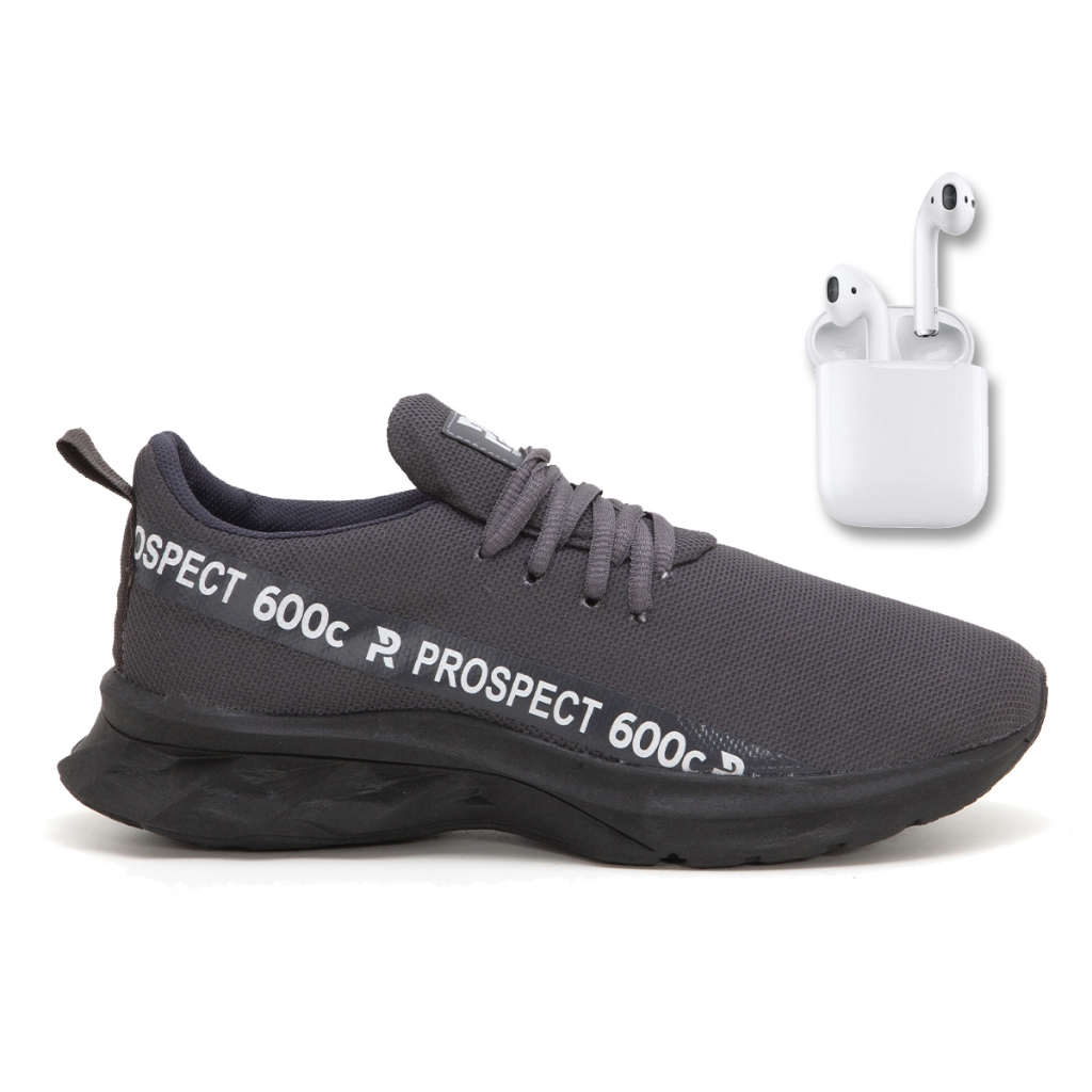 Tênis Masculino Prospect Taos Super Leve Confortável Macio Oferta Promoção + Fone Loja March