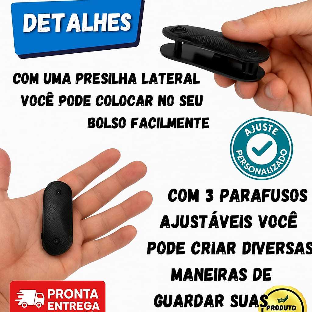 chaveiro organizador de chaves tipo canivete smart key 2026
