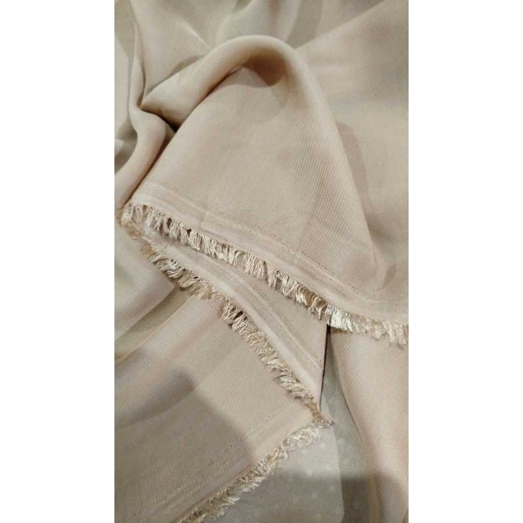 TECIDO CHIFFON MUSSELINE VOIL VOAL COR CARAMELO 3 METROS POR 1,50 MTS LARGURA