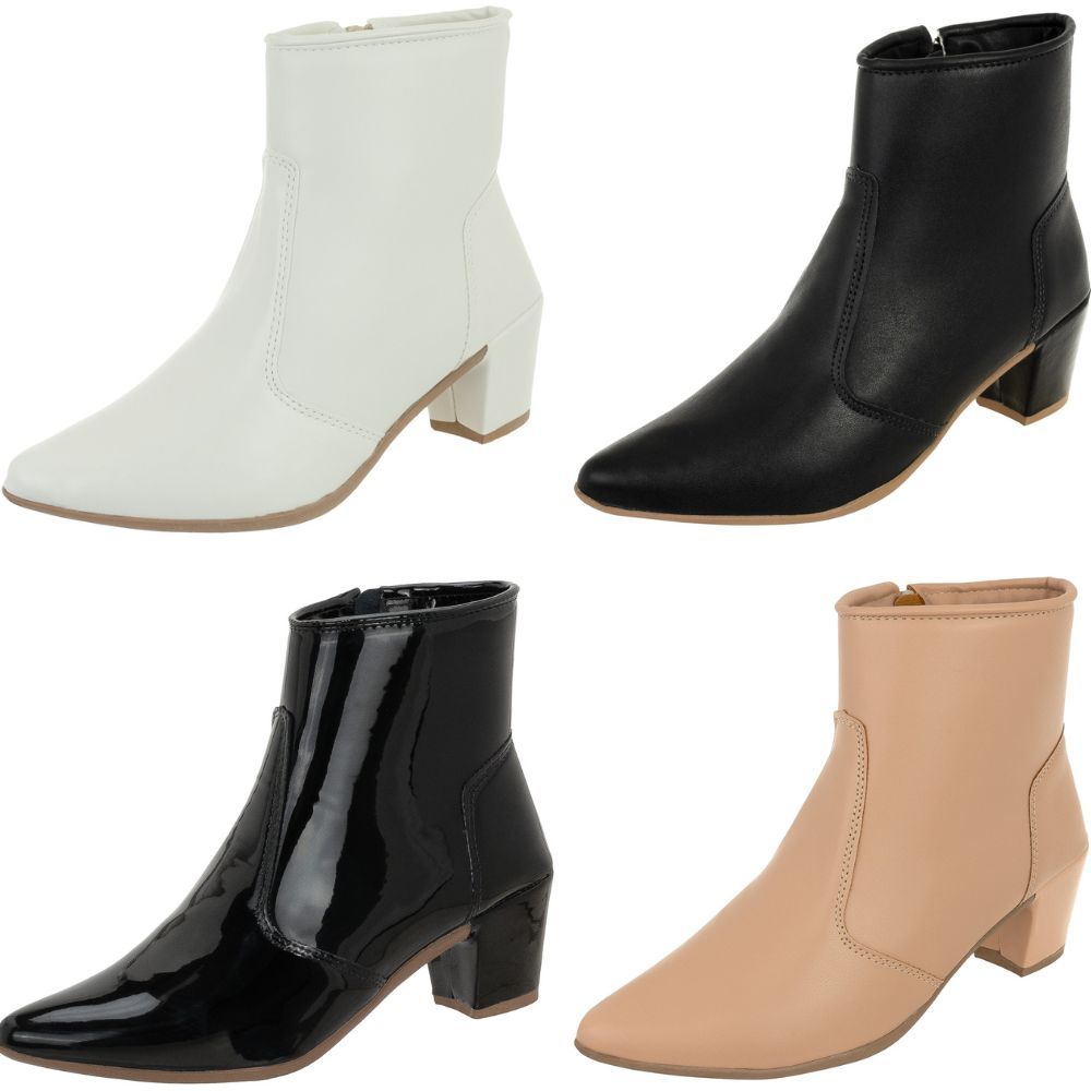 Bota Texana Feminina Country Bico Boiadeira Anna Karol em Oferta na Shopee