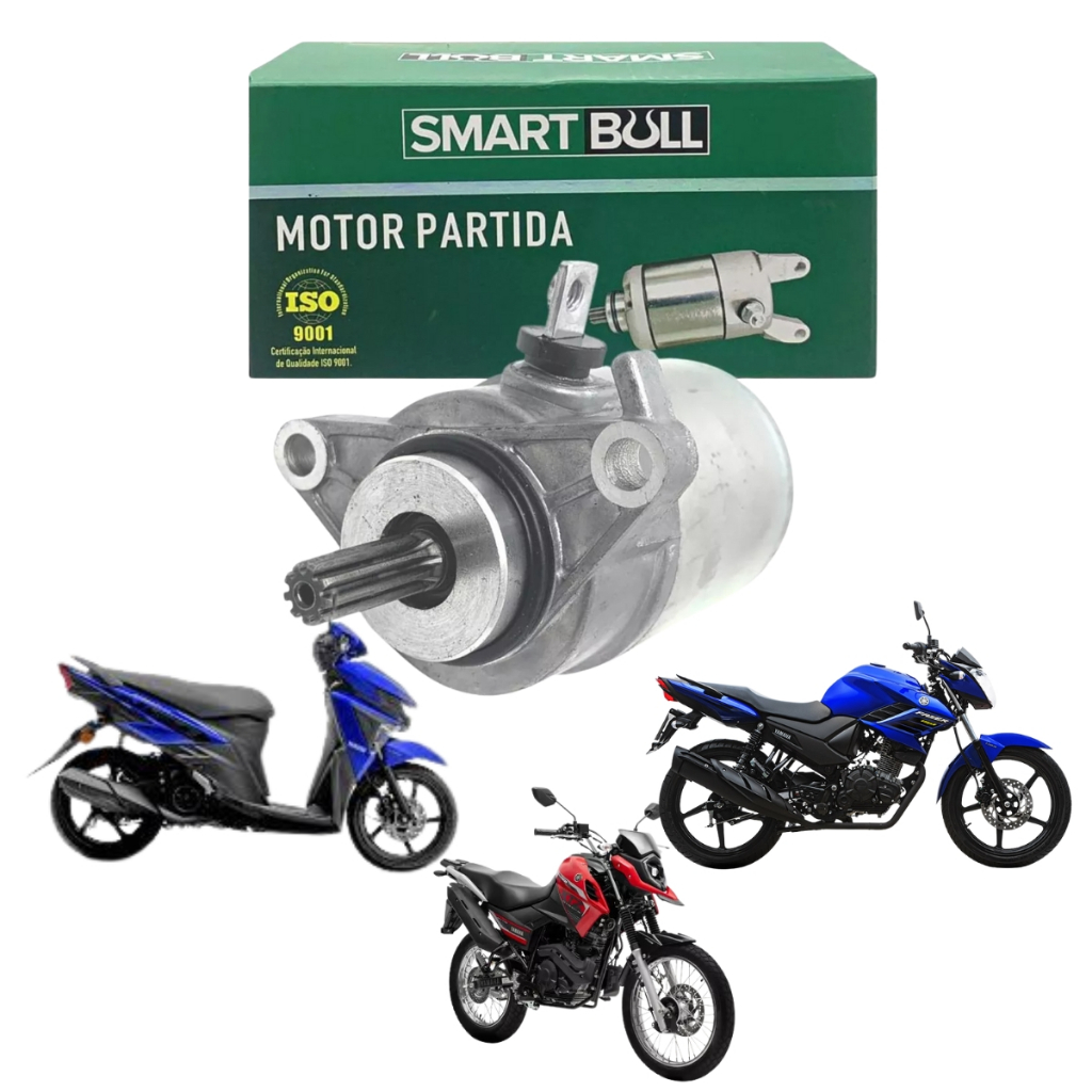 Motor Arranque Partida Fazer 150 Factor Neo Xtz 150 Crosser