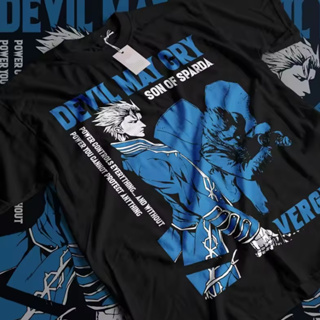 Camiseta Sons Of Sparda Vergil Devil em Oferta na Shopee