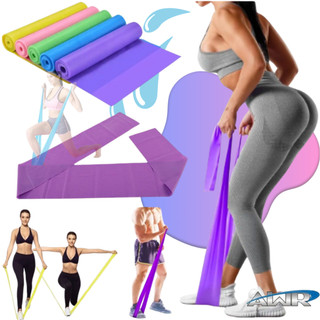 Faixas Elástica TheraBand Exercício Fisioterapia Yoga Treino em Casa Resistente