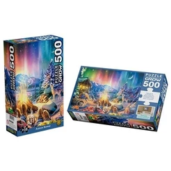 Quebra-Cabeça Aurora Boreal 500 Peças - Grow 4569