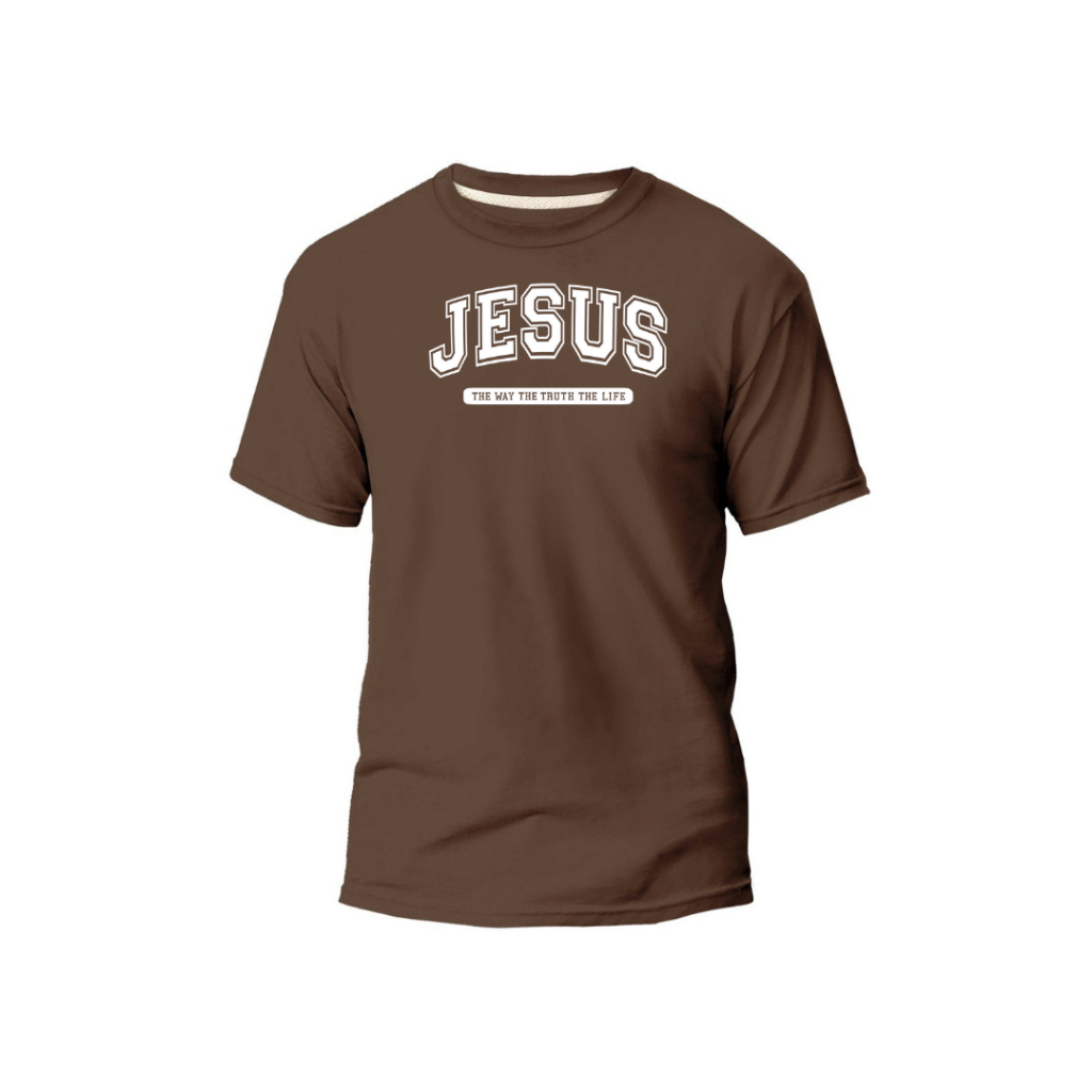 Camiseta Estampada Jesus A Verdade Da Vida Moda Cristã Católica e Evangélica Masculino e Feminino