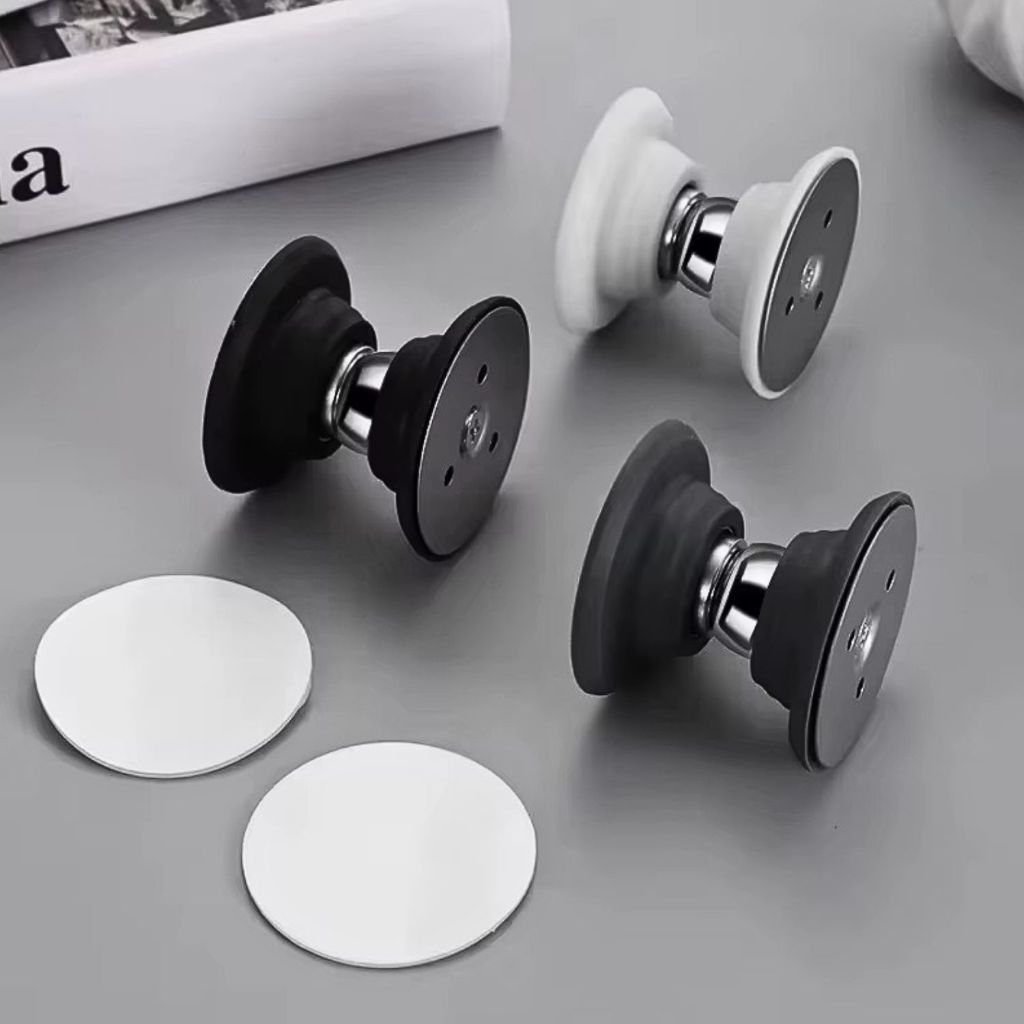 Kit com 1/2/3 ou 4 Travas Porta Magnético Fixador Adesivo Prendedor Imã