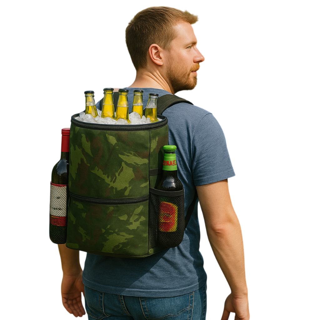 Mochila Térmica Para Caças Treinos Camping Aventuras Trilhas boa para bebidas e alimentos