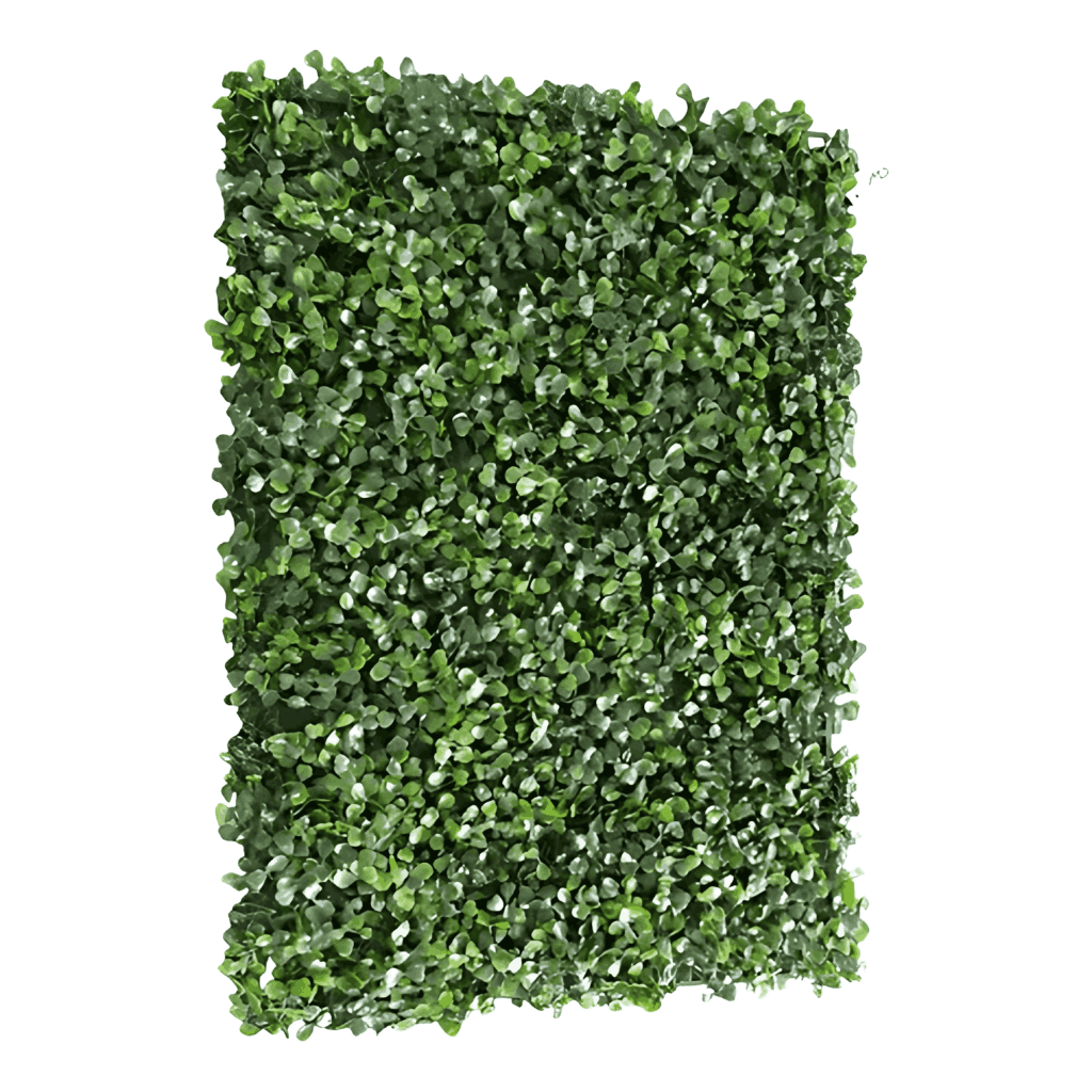 Placa Jardim Vertical Artificial Buchinho 60x40cm Folhagem Realista