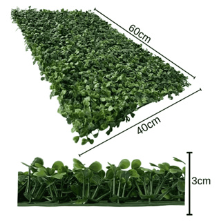 Placa Jardim Vertical Artificial Buchinho 60x40cm p/ Decoração em Oferta na Shopee