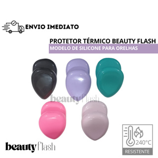 Protetor de Orelha Térmico BeautyFlash Protege de Queimadura e Química Salão Cabelereira em Oferta na Shopee