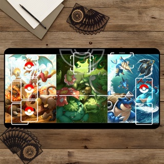 Playmat Poke TCG Tapete Para Jogos De Cartas Magic 70x35 cm Varias Opções em Oferta na Shopee