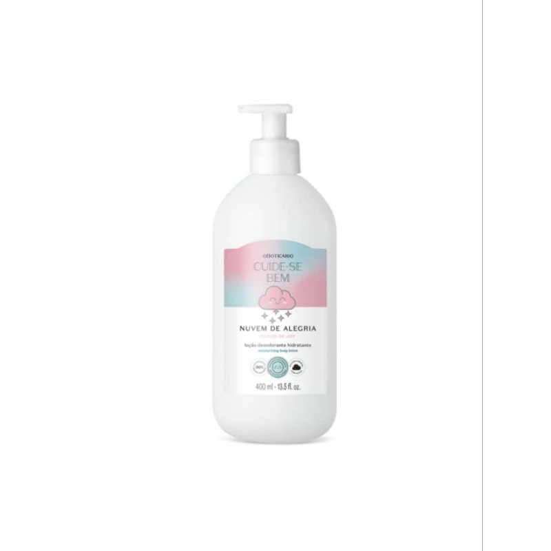 Loção Hidratante Desodorante Corporal Cuide se Bem Nuvem de Alegria 400ml o Boticário