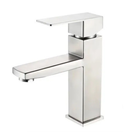 Torneira Misturador Monocomando Banheiro Lavabo Inox 304