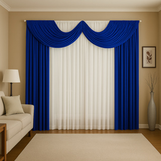 Cortina 3,00m x 2,80m Paris Sala Quarto Igreja em Oferta na Shopee