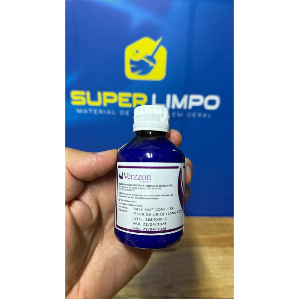 Base concentrada VERZZON para Amaciante faz 25 litros / FLOR DE LÍRIO