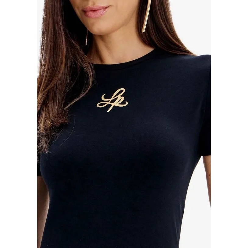 Tshirt Baby Look Lança Perfurme LP  Básica em Oferta na Shopee