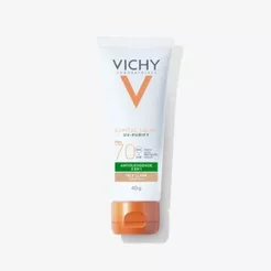 Protetor Solar Facial Vichy Capital Soleil UV-Purify FPS70 Sem Cor Com 40g