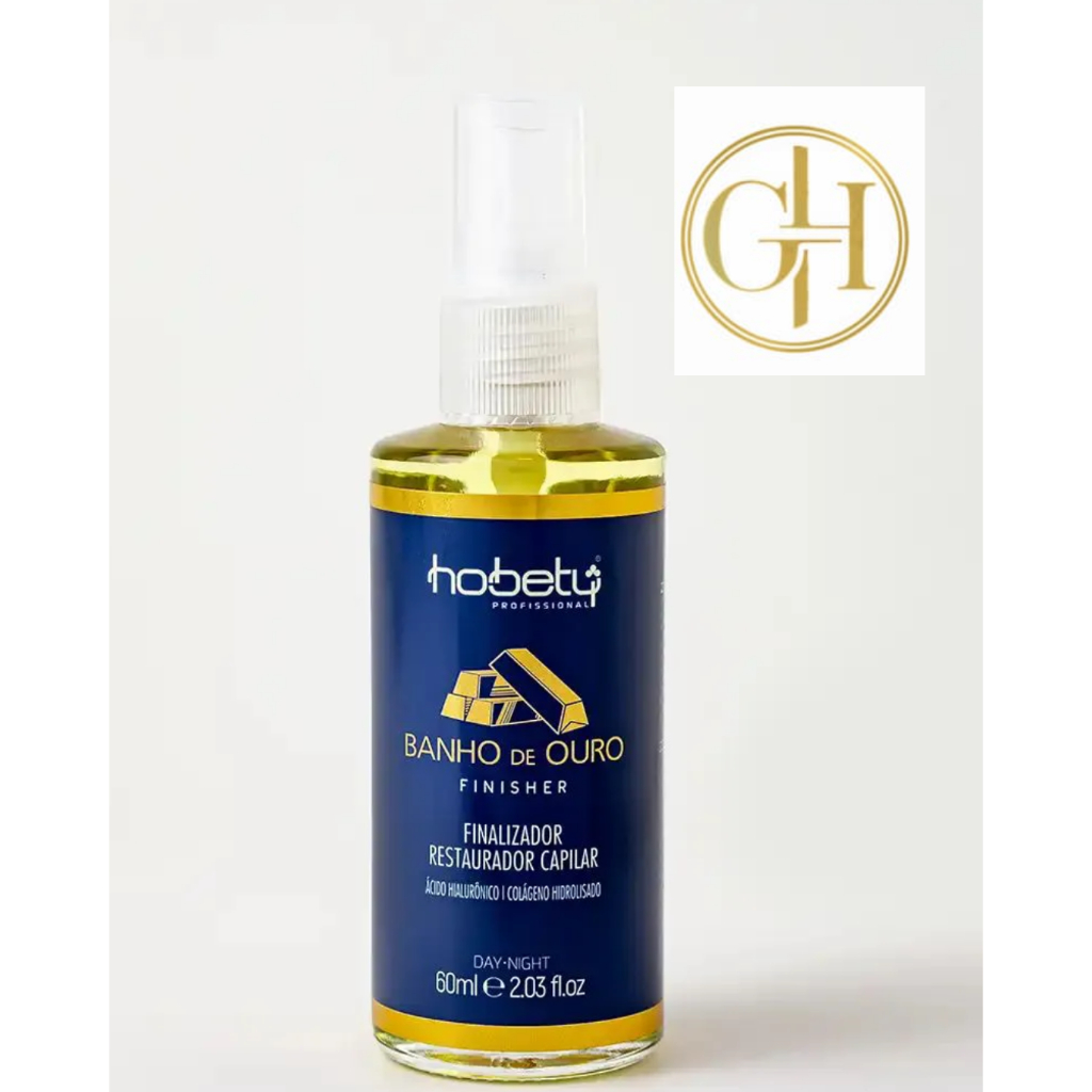 Hobety Banho de Ouro Finisher Finalizador 60ml