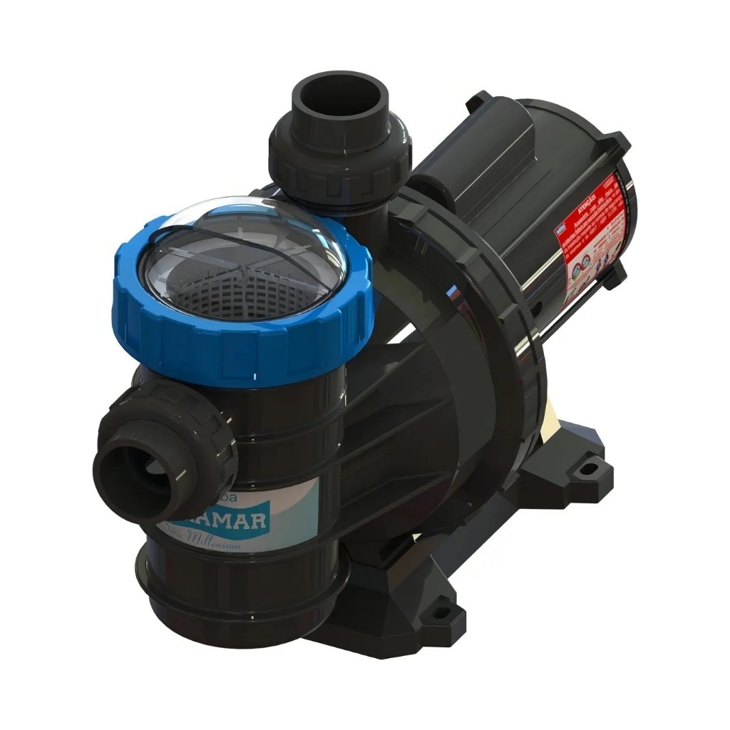 Bomba Sodramar Bm 33 Mono Para Piscina 1/3 Cv Motor Weg 110v-220v Bivolt
