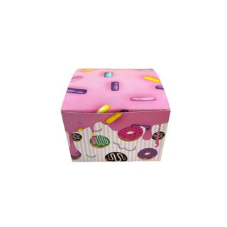 Caixa Embalagem para Donuts e doces! 50/100/200 unid. em Oferta na Shopee