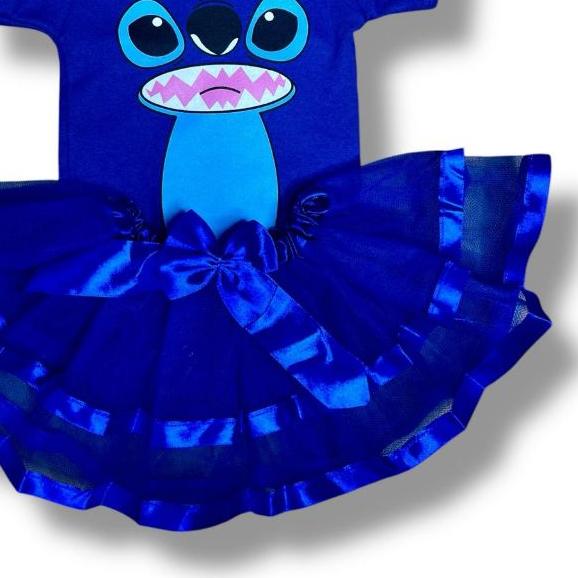 Body Lilo e Stitch Luxo Mesversário
