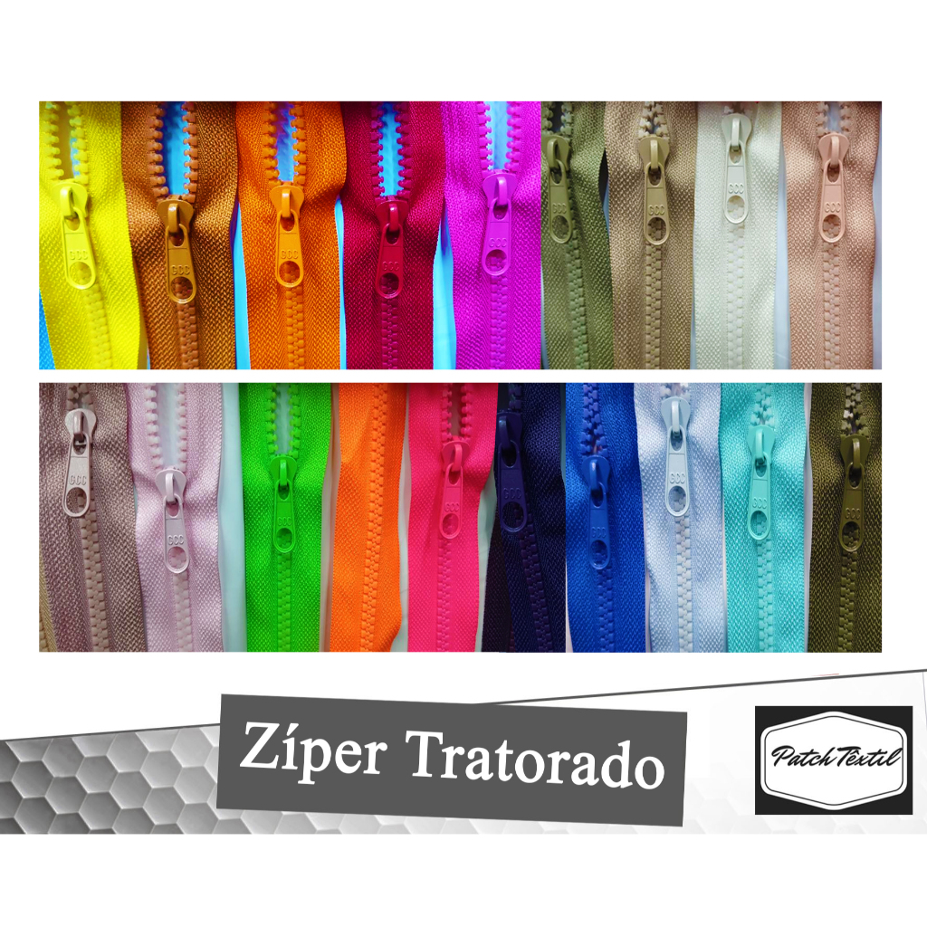 Zíper Tratorado Nylon N.5 Em Metros  - 5 Metros
