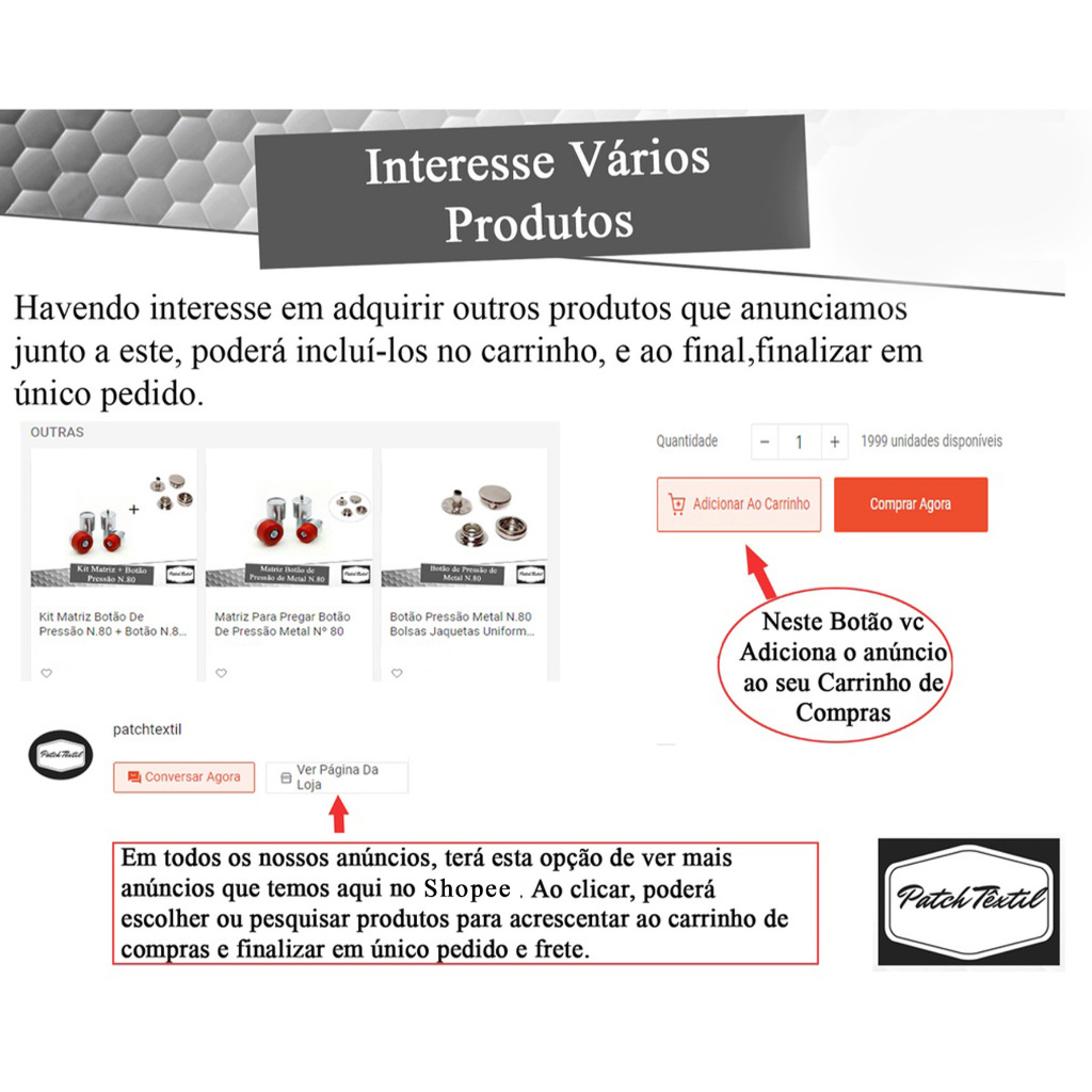 Zíper Tratorado Nylon N.5 Em Metros  - 5 Metros