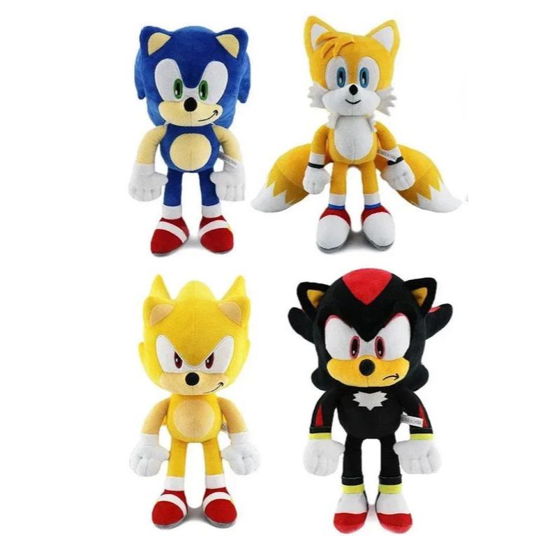 Boneco Infantil Pelúcia Sonic 50cm Grande Envio IMEDIATO IMPORTADO