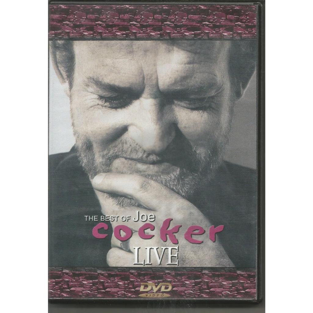 Joe Cocker - The Best of Joe Cocker Live - DVD USADO