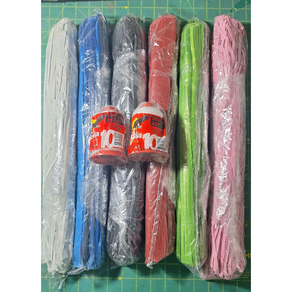 Kit Fita Cabelinho + 2 x Linha 500 Jardas | Rabiola p/ Pipa e Flechinha Papagaio