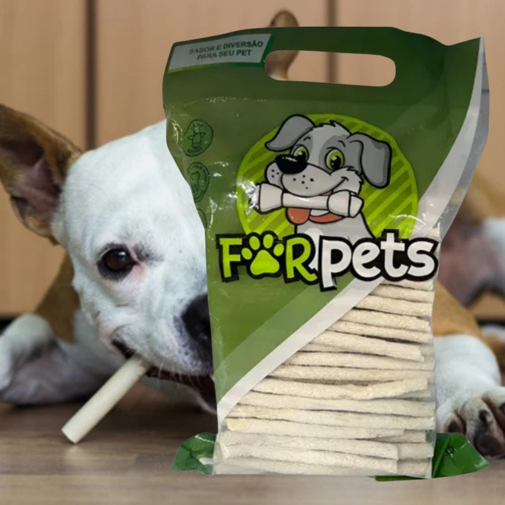 Petisco para Cachorro Pet Osso Ossinho Palito For Pets Natural Caça