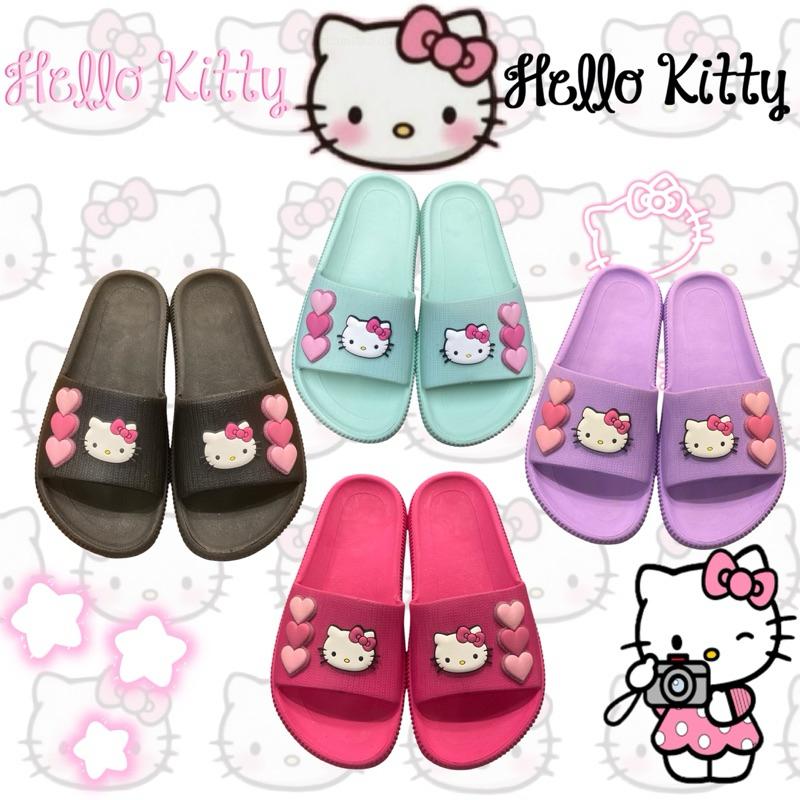 CHINELO NUVEM HELLO KITTY ANATÔMICO ANTIDERRAPANTE em Oferta na Shopee