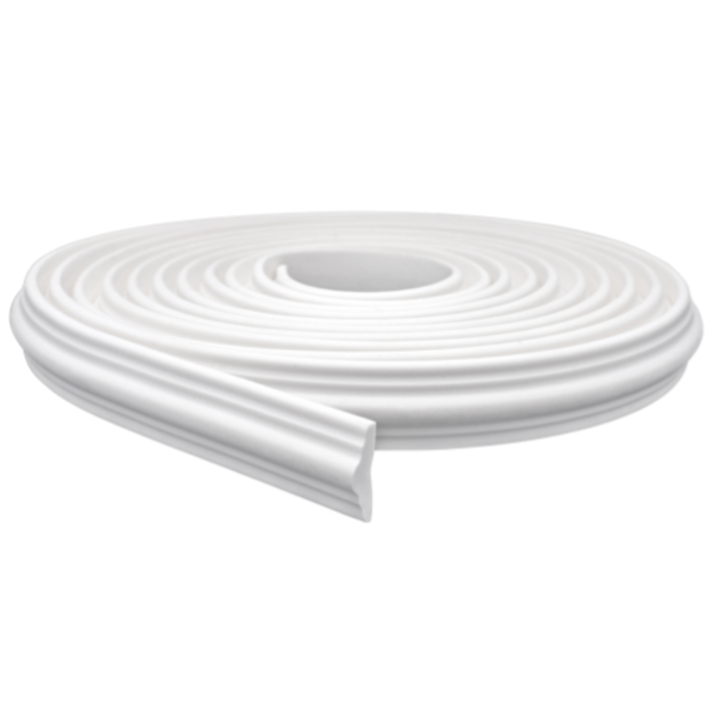 Roda Meio Boiserie de EVA Flexível Autocolante 3,8cm de altura valor para 10 metros Modelo RM520