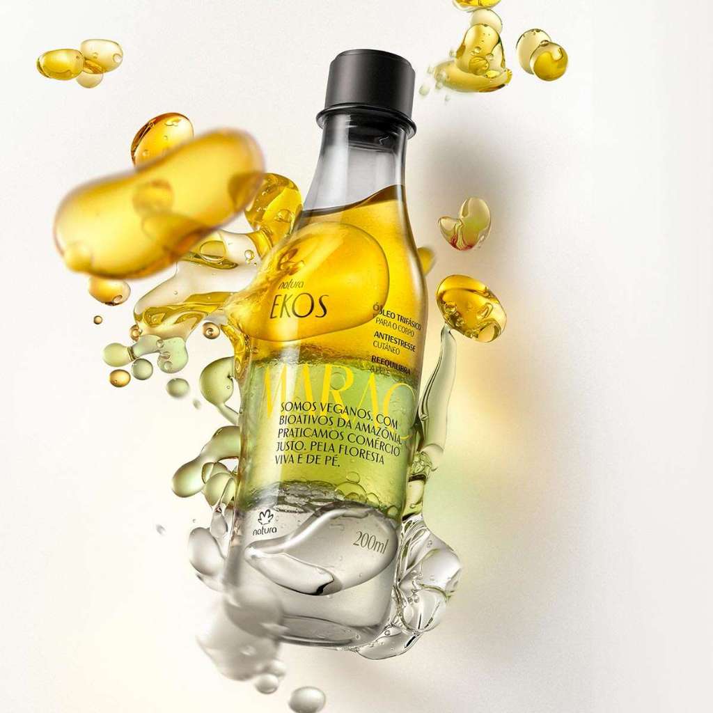 Óleo Trifásico Desodorante Corporal Ekos Maracujá 200 ml