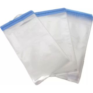 Saco transparente 30X40 50 unidades aba adesivo adesivada polipropileno liso em Oferta na Shopee