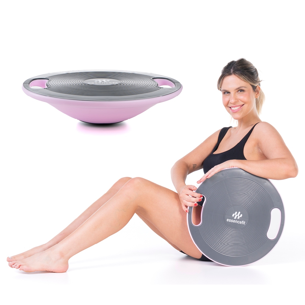 Prancha Disco de Equilíbrio Pilates Fortalecimento Muscular Recuperação EssenceFit em Oferta na Shopee