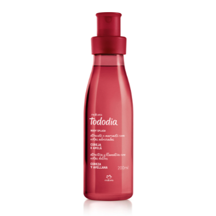 Natura Todo Dia Body Splash Desodorante Colônia 200ml Cereja E Avelã