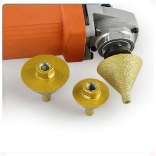 Broca De Chanfro Biselada Diamantada De 38-50mm-Rosca M10 M14 Brasada Para Granito E Mármore , Ampliação De Furos em Oferta na Shopee