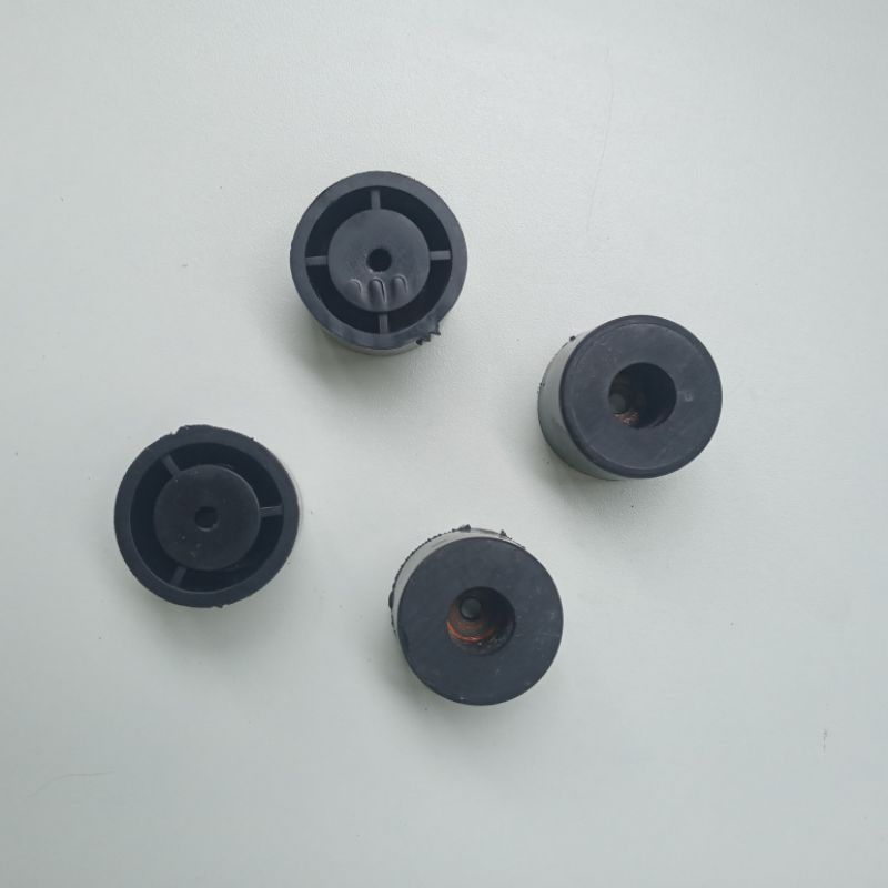 kit 4 pés receiver Gradiente (S25,S125 e outros)