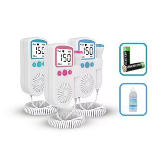 Kit Doppler Fetal Sonar Batimento Bebe Ultrassom + Gel + Pilha Monitor Frequencia Cardiaca  Brinde em Oferta na Shopee