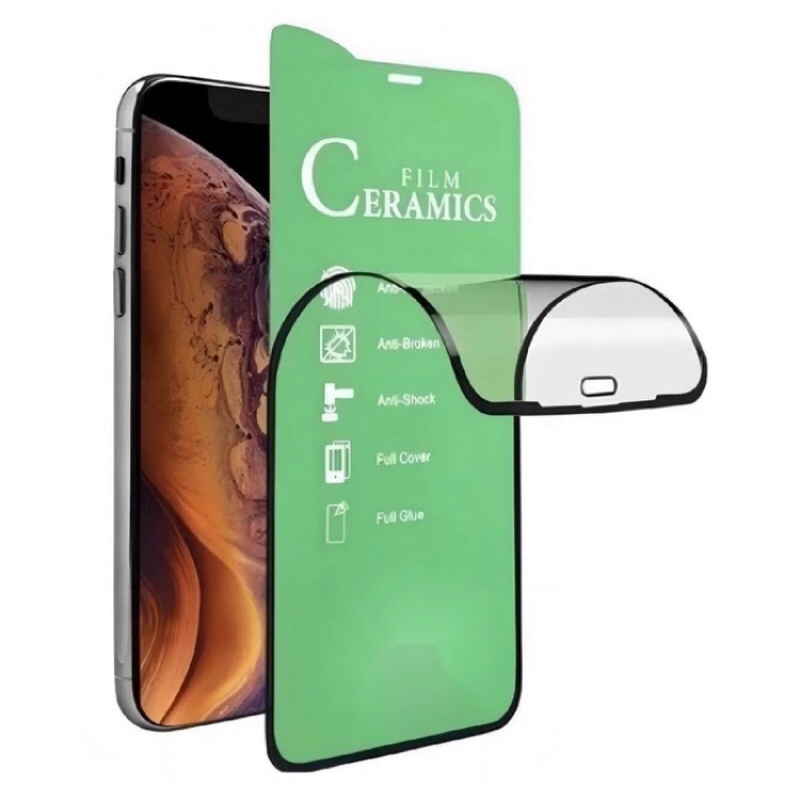Película 10D Para IPhone 12/ 12 Pro / 12 Pro max Anti-Shock Resistente a Batidas 100% Flexível Kit Limpesa