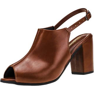 Sandália Saltinho Open Boot Salto Alto Bloco Grosso Ankle Boots Shekinah Confortável Moda em Oferta na Shopee