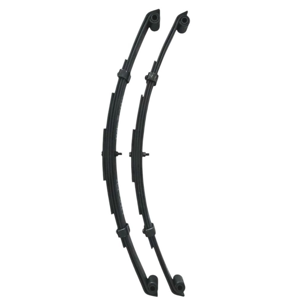 Par de Feixe De Mola Molejo Suspensão 5 Laminas Cap750kg 70cm Carretinha Reboque
