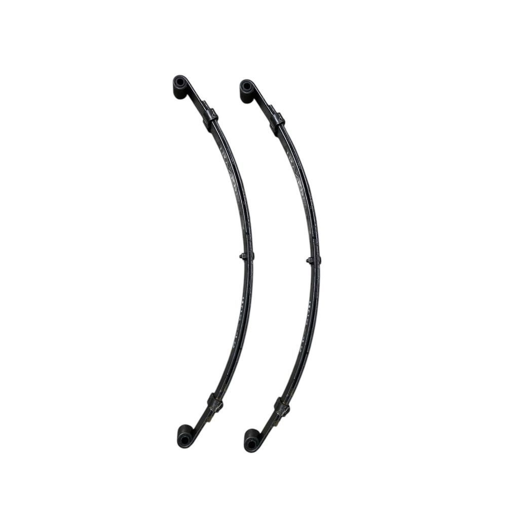 Par De Feixe De Molas Molejo Suspensão 2 Laminas 70cm Cap.300kg Carretinha Reboque De Moto