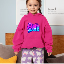 Moletom Rafa E Luiz Camisa Azul e Pink Rafa E Luiz Youtuber