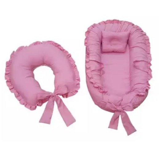 Ninho Redutor de Berço com Almofada de Amamentação Kit Completo em Oferta na Shopee