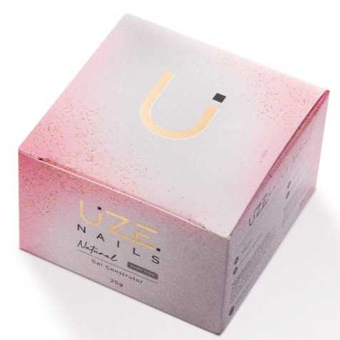 Gel Construtor Unhas Uze Nails Natural Baby Pink 25g  LIVRE TPO HEMA Mousse Static Cabine Led/Uv